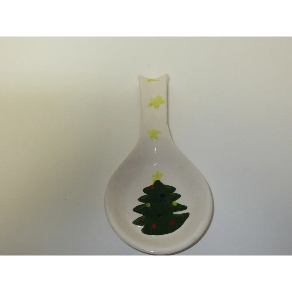 Christmas Tree Christmas Spoon Rest Holiday